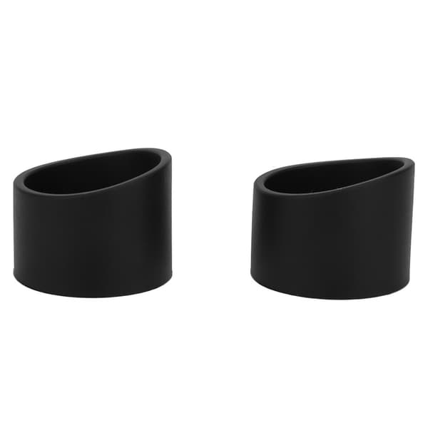 2 st 36 mm Diameter Gummi Okularskydd Tillbehörsskydd för Stereomikroskop (Sned Vinkel)