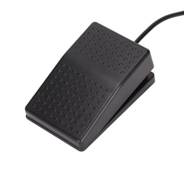 USB-fodkontakt USB-enkeltpedal mekanisk kontakt med indikatorlys Standard HID-programmerbar pc-tastatur-mus-enhed