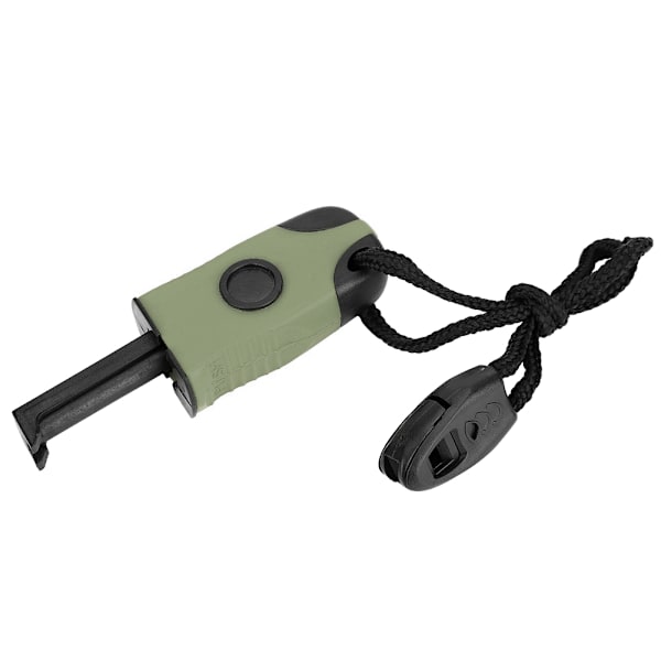 Magnesium Flintstein Brannstarter Lighter Emergency Outdoor Survival Camping Army Green