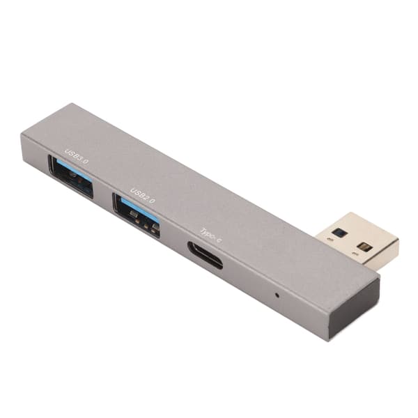 3-i-1 dokkingstasjon 5 Gbps høyhastighets USB3.0 til USB3.0 USB2.0 Type C mini dokkingstasjon