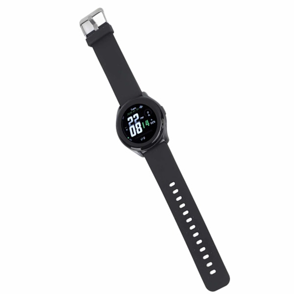 Smartklokke 1,28 tommers rund skjerm Bluetooth snakkende automatisk bevegelsesgjenkjenning IP68 vanntett pulsmåler Smartwatch for utendørs sport fitness