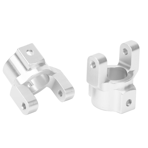 Alumiiniseoksesta valmistettu pyöräkiinnike (l/R) osat, jotka sopivat RGT 1/10 EX86100 RC-automalliin Silver R86022S