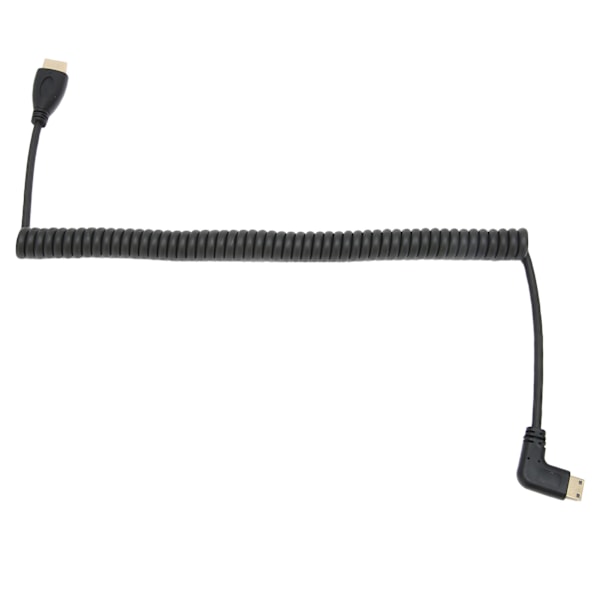 High Definition Multimedia Interface A til High Definition Multimedia Interface C Springkabel Højre Bøjning
