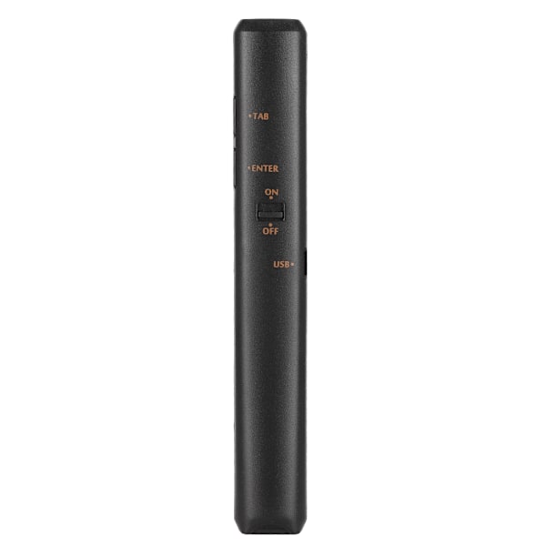PP932 Trådløs peker PPT sidevending penn laser presentatør USB fjernkontroll presentasjonspennSvart