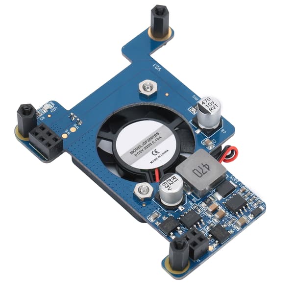 Strømforsyningsmodul for Raspberry Pi 4B / 3B + Ethernet POE Vifte Elektronisk Komponent