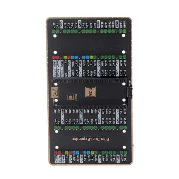 Extern expansionskort dubbel expander för Raspberry Pi Pico gränssnittsutvecklingsmodul
