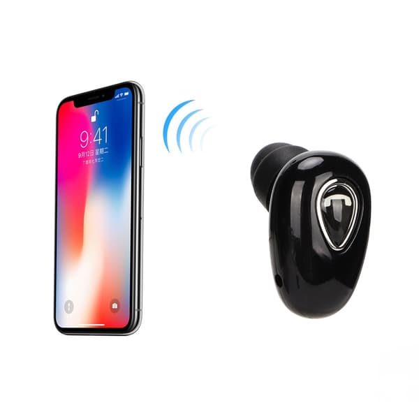 YX01 Enkelt BT Ørepropp USB-Lading Sportshodesett med Støyreduserende Mikrofon for IPhone