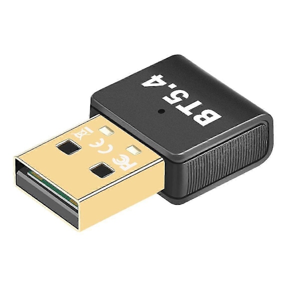 USB Bluetooth 5.4 Dongel Adapter kompatibel med PC Trådlös Mus Högtalare Tangentbord Bluetooth Ljud Mottagare Sändare Drivrutinsfri