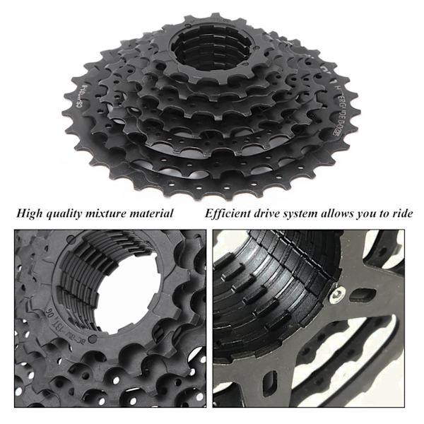 CS‑HG200‑8 Steel Mountain Bike 8-växlad kassettfrihjul för 24-växlad cykeltillbehör