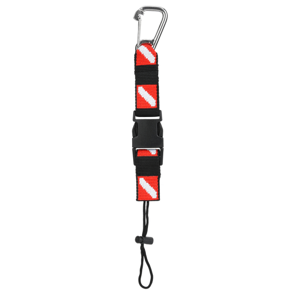 BCD Universal Scuba Diving Gear Keeper Holder med Lanyard Säkerhetsklämma Utrustning HY08HY08