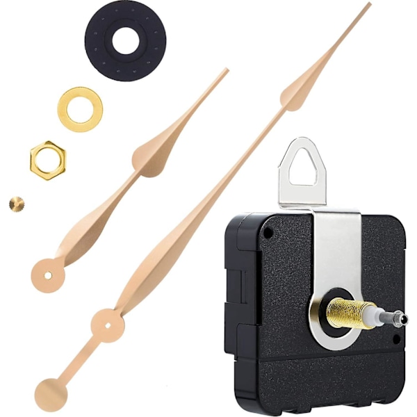 Högvridmoment Guld Kvarts Klockrörelse - DIY Klockdelar Reparationsverktyg