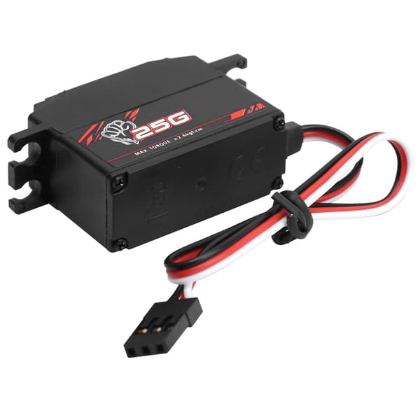 S0025P 25g Digital Servo med Plastgir Reservedel Tilbehør for 1/12 RC Bil Båt Modell