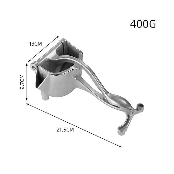 Manuell Saftpress i Rostfritt Stål - Enkel att Använda Citron- och Limefruktspress för Hemmet