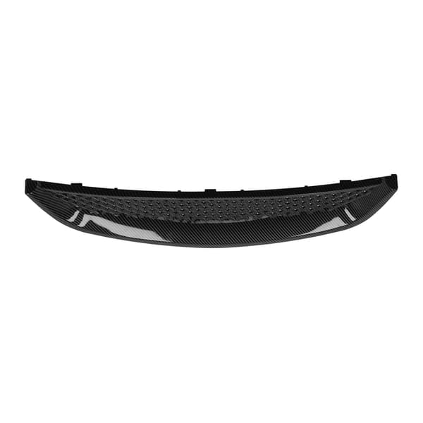 Frontfanger Mesh Grill Karbonfiberstil Grill Passer for Honda Civic 2/4 Dører 2001-2003