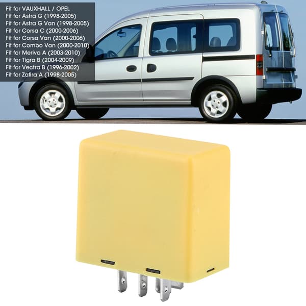 Indikator Blinklys Hazard Relé Passer til Vauxhall / Opel Astra G/Corsa C/Meriva A 91348890