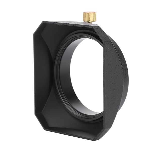 Fyrkantig motljusskydd för DV-videokamera Digital videokameralins - 49mm