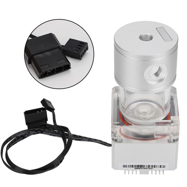 PUB FS6MA-14 Computer Integreret Vandkølingspumpe Tank Sæt 800l H Flow 4 Meter Hoved (Sølv)