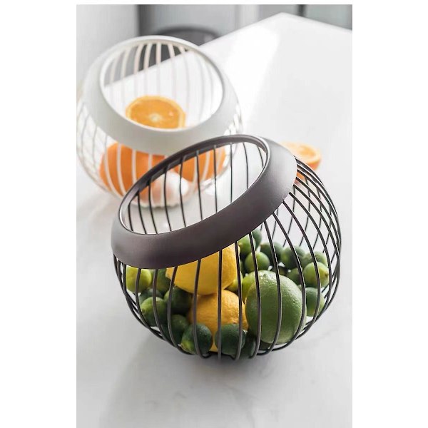 1 stk. Kaffekapselholder Fruktskål, Fruktkurv, Snacks Oppbevaringsstativ Moderne Dekorativ Skål for Kjøkken, Benkeplate, Stue