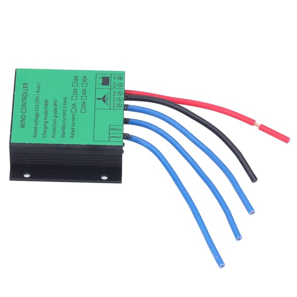 Vindmøllecontroller PWM-opladning Lavspændingsgeneratorregulator 100W-400W 12V 24V30A