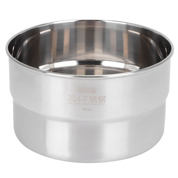 Matboks Bærbar 304 Rustfritt Stål Matbeholder for Skole Piknik Camping 600ml