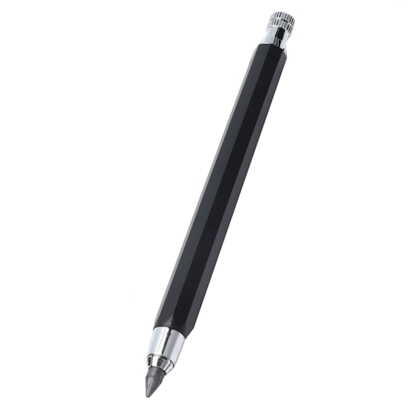 Automatisk blyant rustfrit stål 5,6 mm refill størrelse bærbar mekanisk pen til maling af graffiti