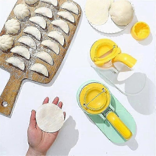3 i 1 Køkken Dumpling Form Pressemaskine Orange