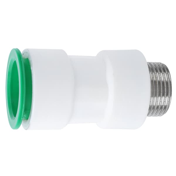 32 mm til G1 tomme utvendig gjenge rørkobling Plast Rett Hurtigkobling Rørfittings
