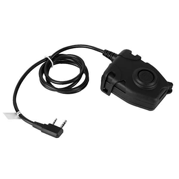 K Head Military Waterproof PTT Adapter Walkie Talkie Microphone Headset Kuulokkeet