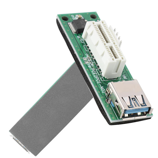 PCI-E Express 1x till 16x Mining Extender Riser-kort med USB-kabel