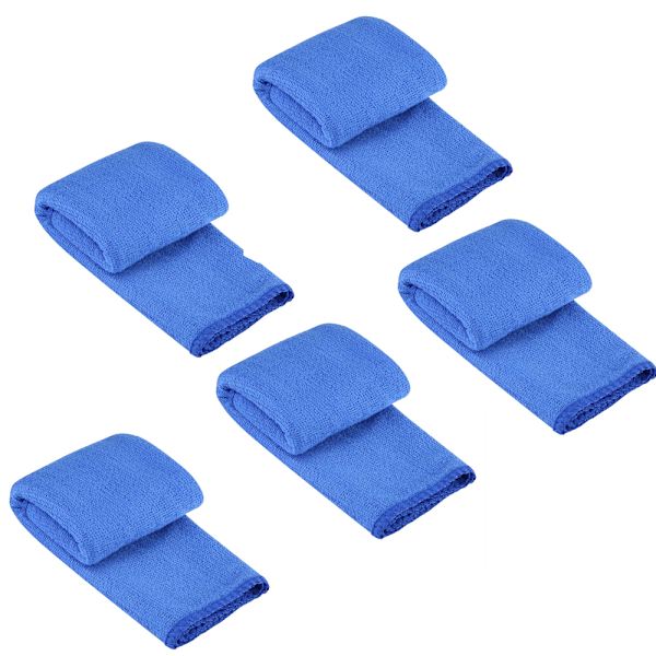 5 stk. Absorberende mikrofiberhåndklæde bildetaljer Vask håndklæde rengøringsværktøj 30 x 70 cm