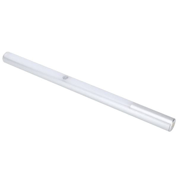 LED skaplampe bærbar USB-lading bevegelsessensor nattlys vinkeljustering hvit