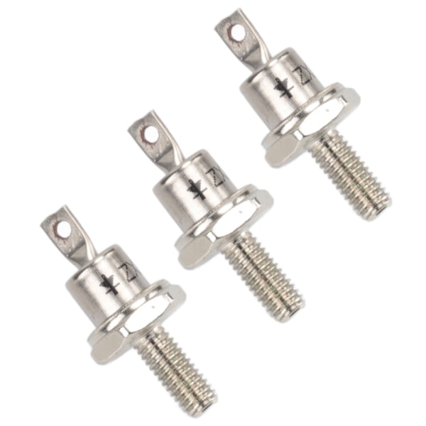 3 stk. ensretterdiode spiral 25A jern høj hårdhed spiral ensretter modul udskiftning for generator katode