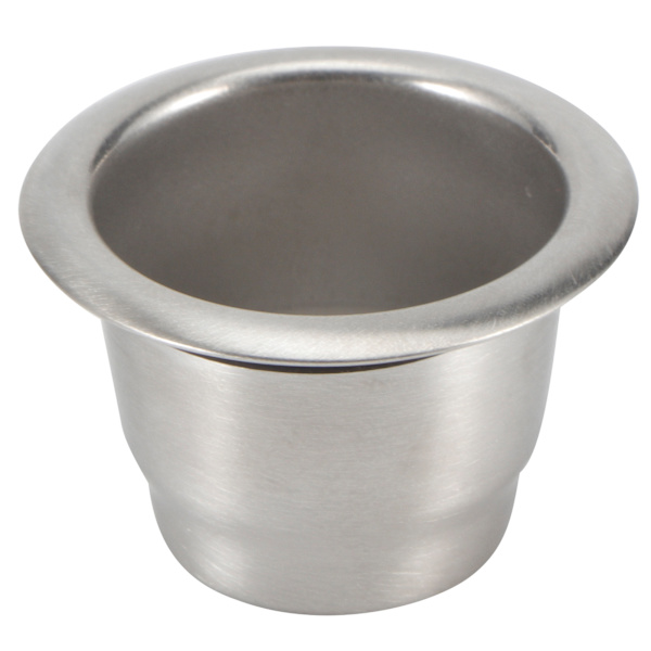 Återanvändbar påfyllningsbar 304 rostfritt stål kaffekapselkopp filterkit med aluminiumfolielock