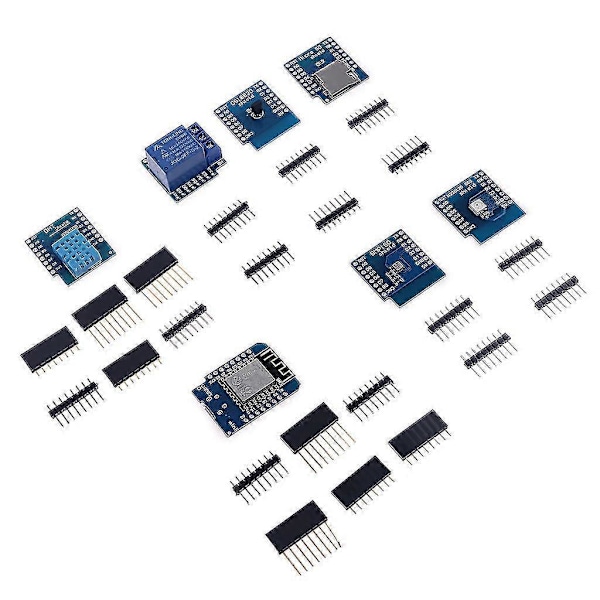 Esp8266 Pro D1 Wifi -kehityskortille Nodemcu Lua Ws2812 Rgb Dht1 Bmp180 Led-suoja nastoilla Wemos Mini Diy -sarjalle