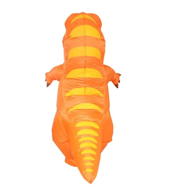 Oppustelig dinosaurkostume til Halloween til voksne - Sjovt oppusteligt kostume til Halloween - Cosplay-kostume til Halloween