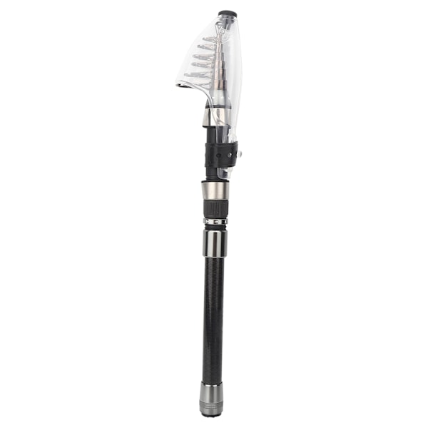 Multi Functional Telescopic Fishing Rod Portable Travel Carbon Fiber Fishing Pole(2.1 )