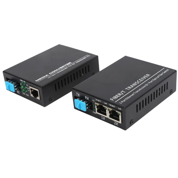 Ethernet-mediekonverter Optisk fibertransceiver XXSSFP1F1G/XXSSFP1F2G SC 3KM DC5V/DC(5V/12V)