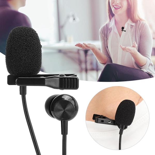 Minimikrofonin solmiopidike Taskupuhelimen tallennus Karaoke Matkapuhelin Pieni Mikrofoni