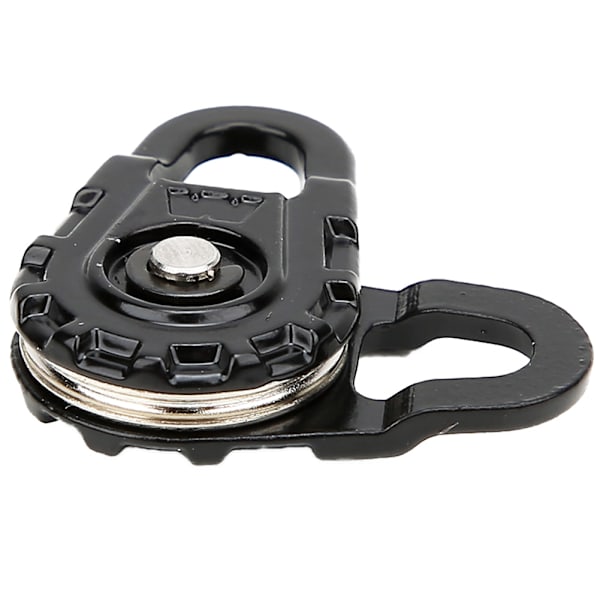 1 stk Black Metal Racing Heavy Duty Winch Snatch Block for 1:10 RC bildeler