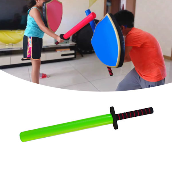 Øvelsessværd Børns Sparring Træningssværd Stick Praktisk Kampsport Træningsværktøj Grøn