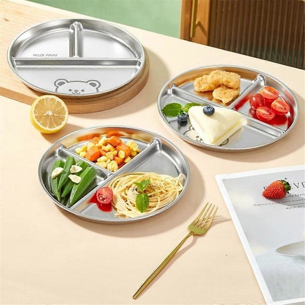 2 STK Delt Vestlig Matfat Pasta Rett Salat Grillfat, B