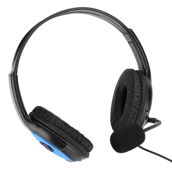 A4 ABS Lättvikts Gaming Headset Brusreducerande Mikrofon Hörlursutrustning för PS4/X ONE