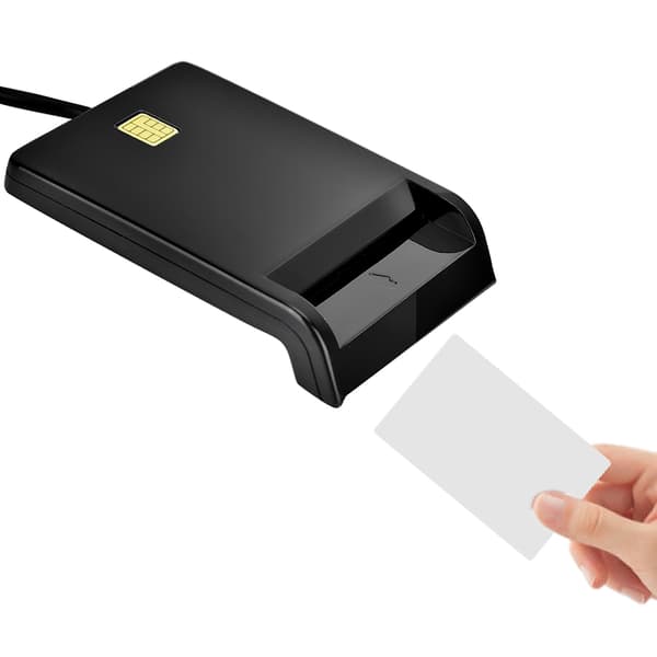 Smart Card Reader til ID CAC DNIE ATM IC SIM Bank Card Cloner Connector til Windows