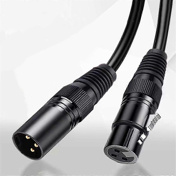 2M Mikrofonkabel Høj Kvalitet XLR Han til XLR Hun