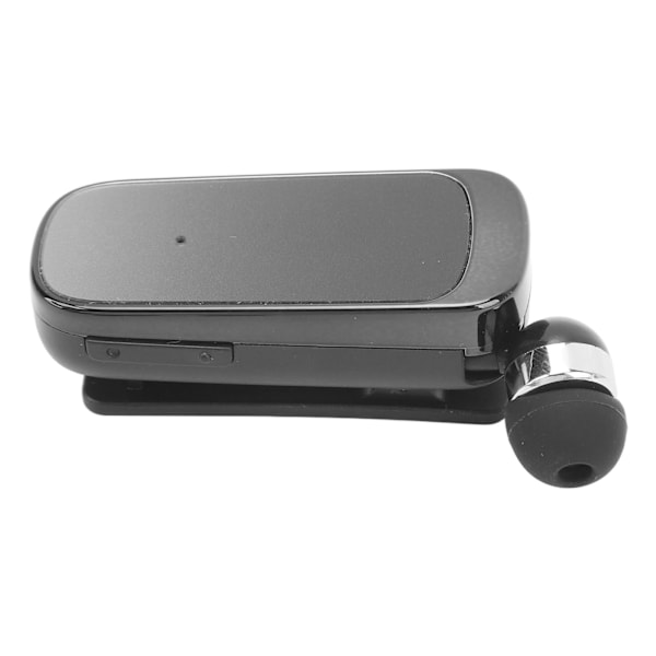 Retractable langattomat kuulokkeet Bluetooth 5.2 -kuulokkeet, korvaklipsi, mukava kuuloke ulkoiluun, urheiluun, ajamiseen, gradientti, musta