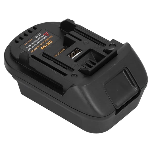 DM18M Batteriadapter til Milwaukee 20V Batteri DCB200 DCB203 DCB205 DCB206 M18 BL1830 BL1840