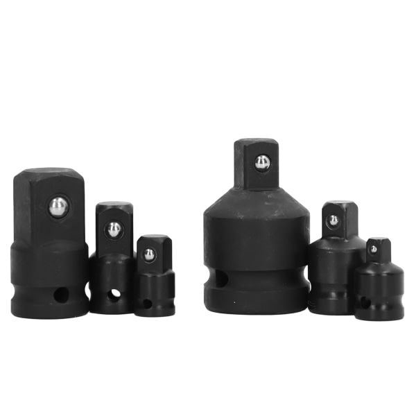 Socket Adapter Set Chrome Tangsten Steel 1 3/4 1/2 3/8 1/4 Drive Impact Adapter för hemunderhåll