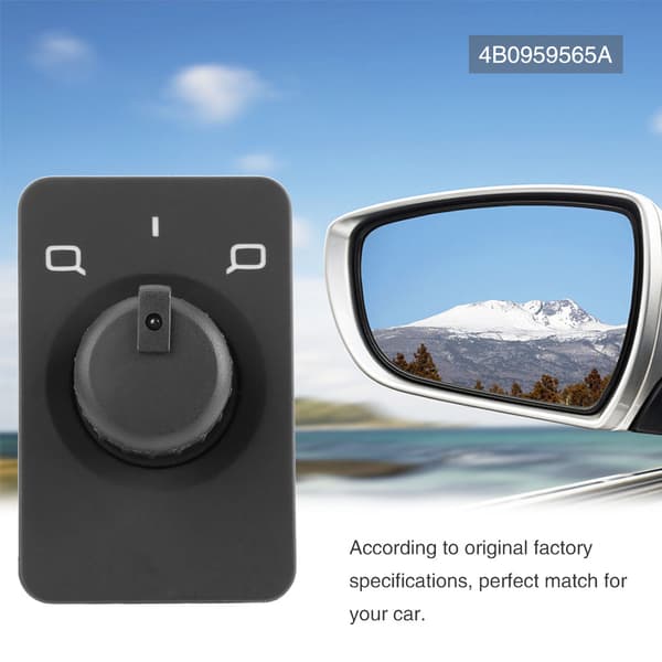 Sidobackspegel Strömställare Kontrollknapp för Audi A3 8L1 A6 4B C5 1997-2004 4B0959565A