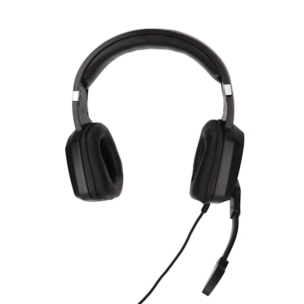 Spelhörlurar RGB 3,5 mm USB Stereo Gaming Over Ear Headset med volymkontroll för PC för Xbox One för PS4