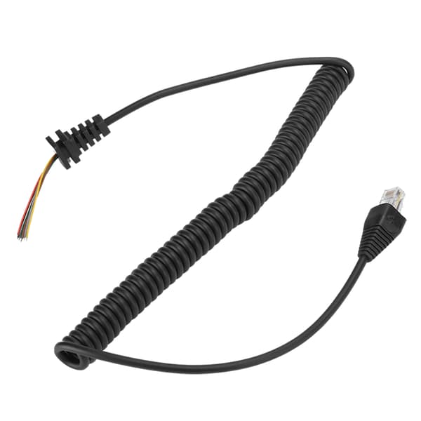 67A8J Telefon Spiralkabel för Yaesu FT‑450 FT‑817 FT‑817ND FT‑900 Mikrofonkabel